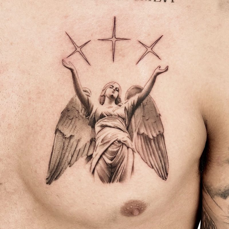 David DaVinci portfolio — Apollo Tattoo Studio, Selected work by David, piece 4