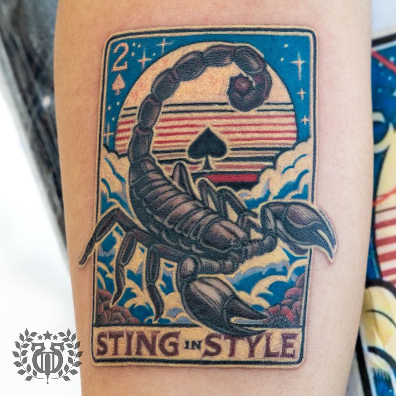 David DaVinci portfolio — Apollo Tattoo Studio, Selected work by David, piece 5