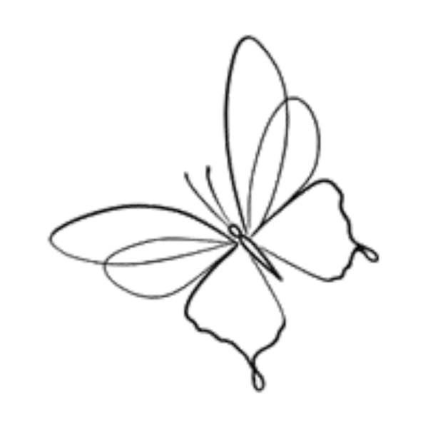 Butterfly tattoo flash design 18 — Apollo Tattoo Studio