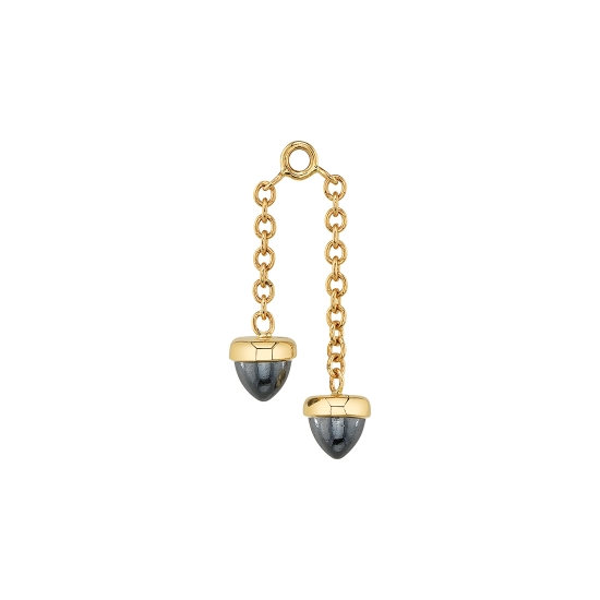 Double Bullet Chain Charm