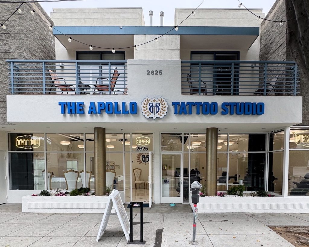 Apollo Tattoo Studio storefront
