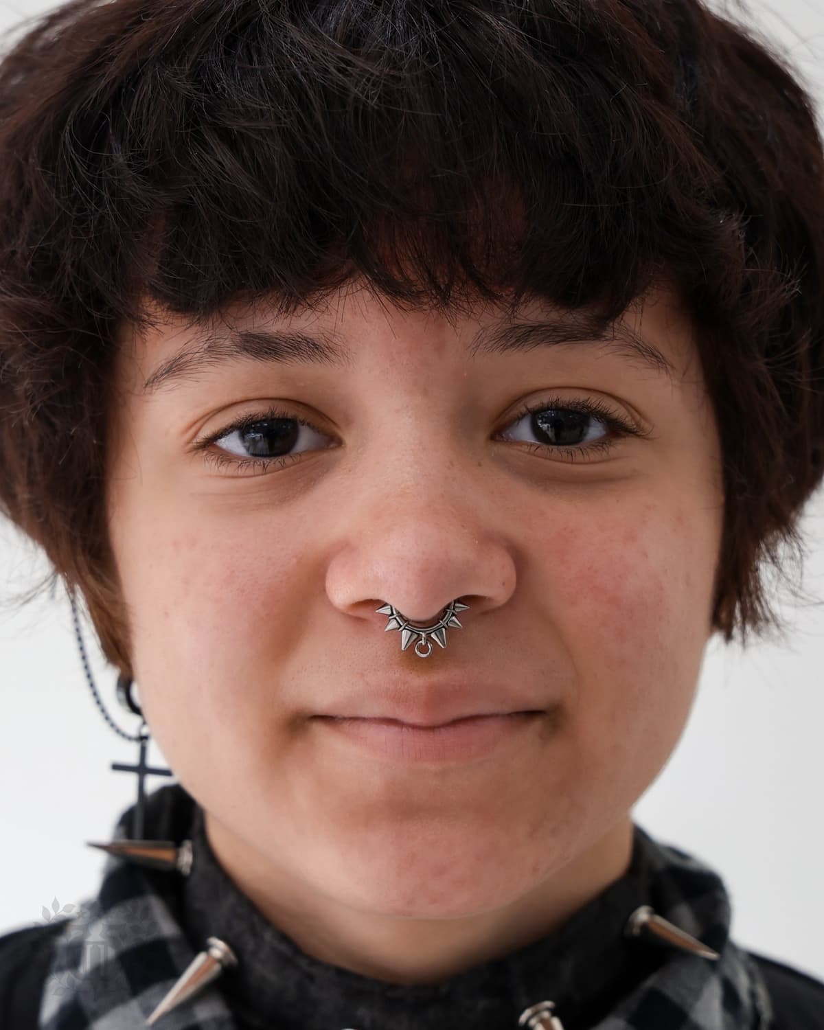 Professional smiley piercing by Apollo Studio piercer in Los Angeles