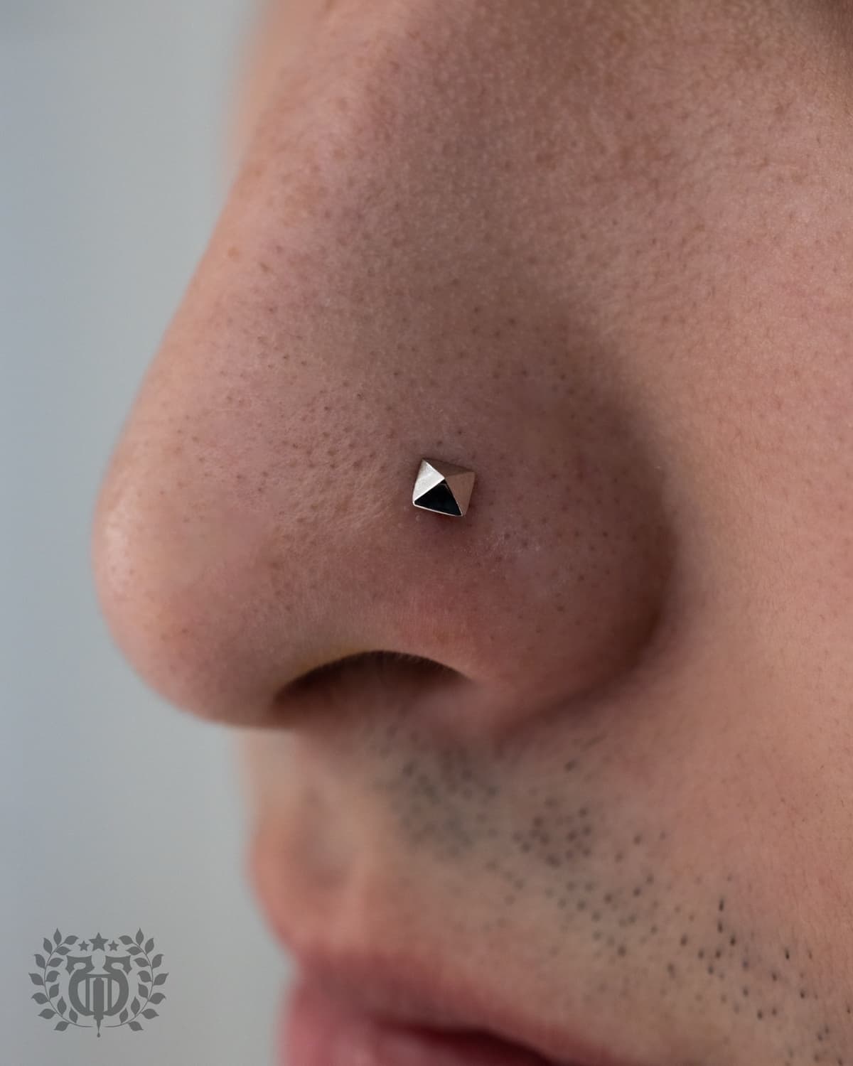 Smiley Piercing healing result at Apollo Studio Los Angeles