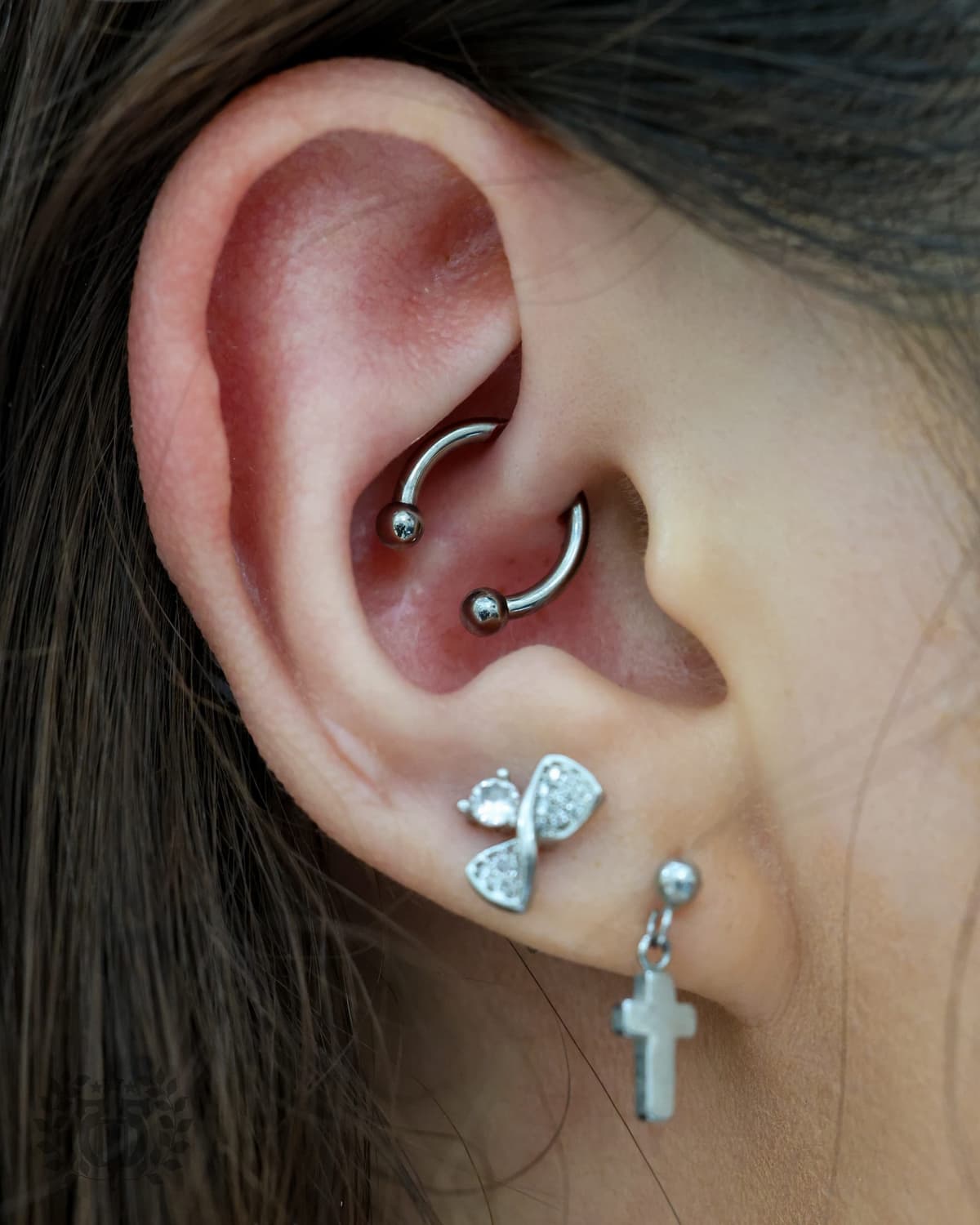 Daith piercing at Apollo Studio Los Angeles
