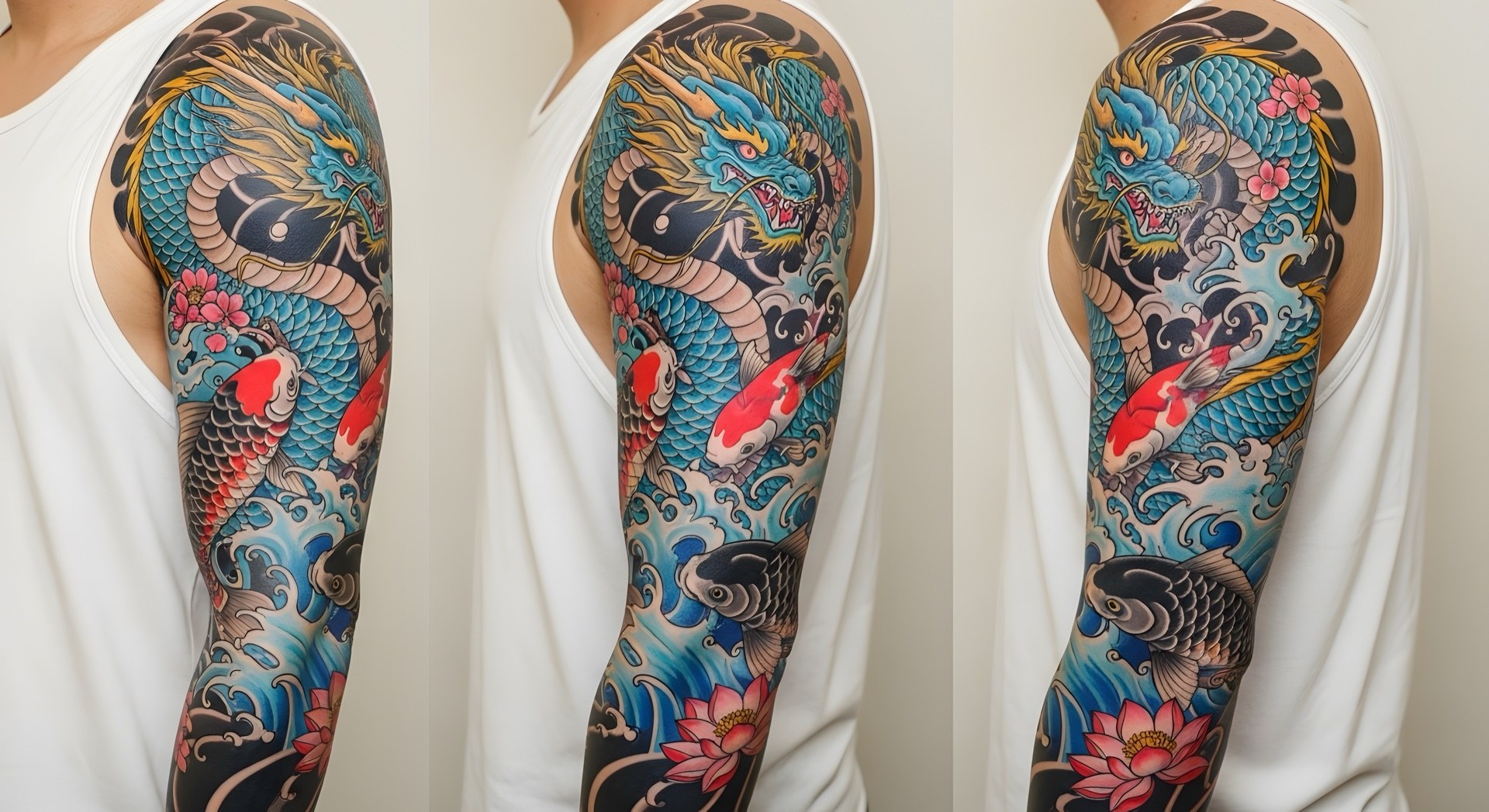 Japanese tattoo by Apollo artist in Los Angeles