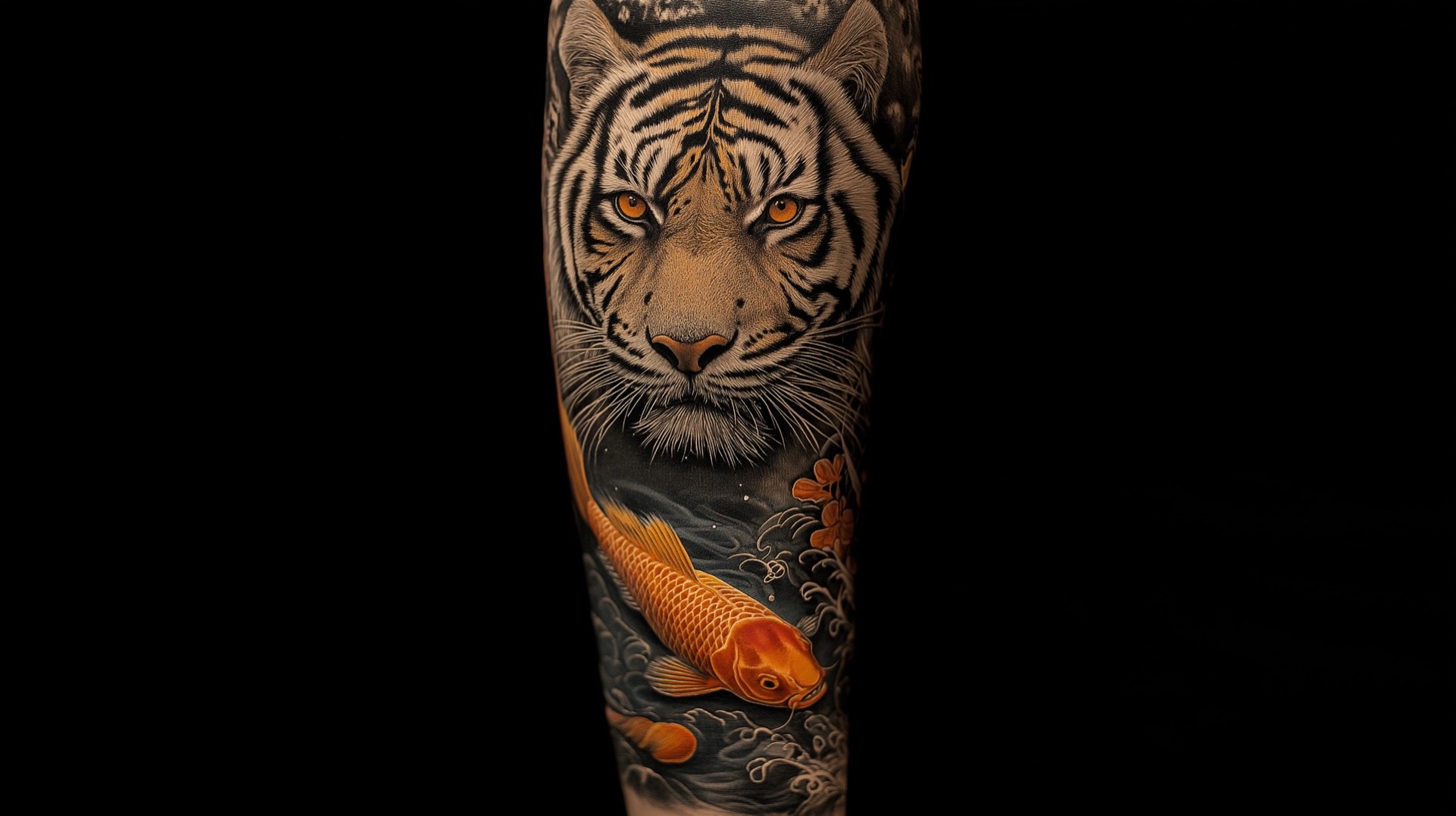 Japanese style tattoo at Apollo Studio Santa Monica