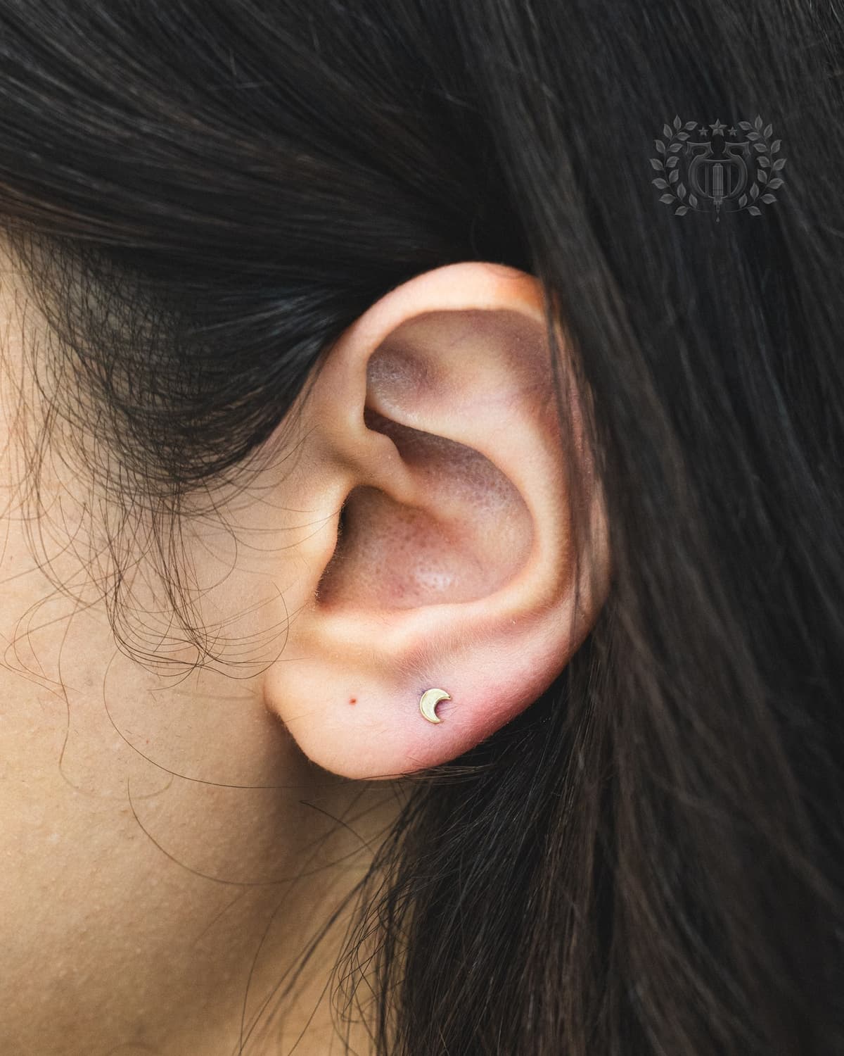 Kids ear piercing at Apollo Studio Los Angeles
